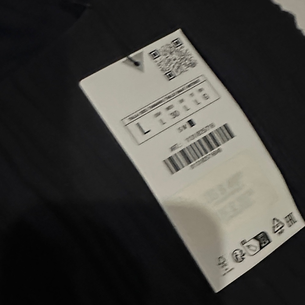 Zara Black Pleated Ruffle Hem Dress- FINAL PRICE - Picture 5 of 8